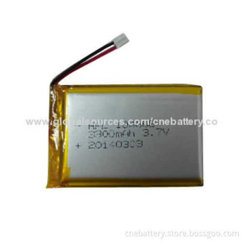 PL554043 Lithium Polymer Battery Pack, 3.7V Voltage, 950mAh Capacity with Low Self-discharge Rate